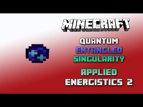 Quantum Entangled Singularity 📀 Minecraft Applied Energistics Tutorial 1.16.5 📀 English 📀 #Minecraft