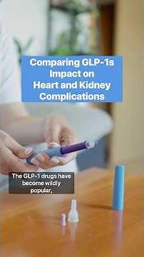 Comparing GLP-1s impact on heart & kidney complications.