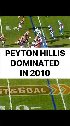 Peyton Hillis Was Unstoppable in 2010 #football #nfl #highlights #footballshorts #running #madden