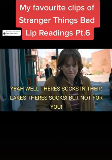 Hilarious Bad Lip Reading Moments from Stranger Things Pt.6