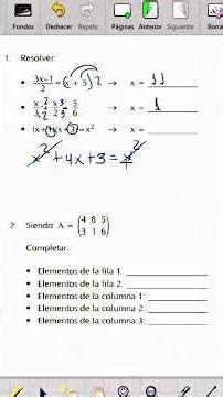 Como aprender matrices desde cero #ecuaciones #matrices #matematicas