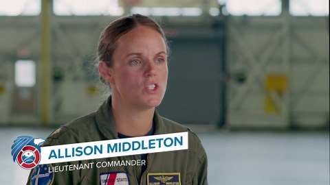 Coast Guard Lt. Commander Middleton: Charting Hurricanes, Rescues, and VIP Flights