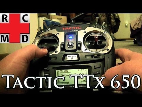 The R/C M.D. - Tactic TTx650 2.4 Transmitter Review !!
