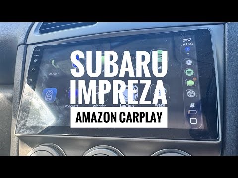 Cheap CarPlay Android Headunit Install WRX Hawkeye