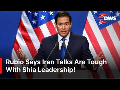 "Iran Is Hard to Talk With", Marco Rubio Addresses with Hungarian PM Viktor Orban | AC1Z