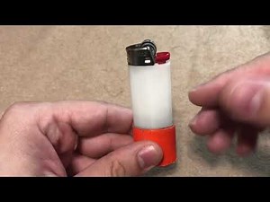 3 Bic Lighter Survival Hacks