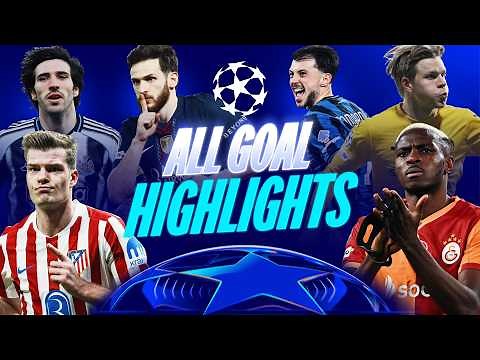 EVERY Champions League Goal From Knockout Phase Play-Off 2nd Leg | Highlights