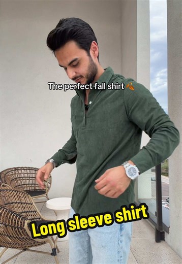 Stylish Long Sleeve Shirt for Fall Fashion