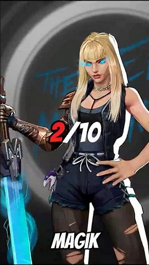 Ranked EVERY Magik Skin in Marvel Rivals