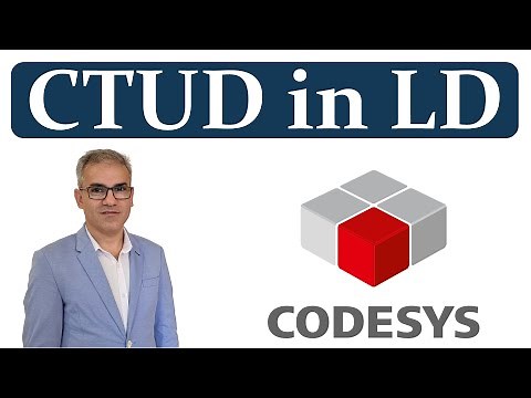 CODESYS: Using (CTUD) up/down counter function block #codesys #plcprogramming #ladderlogic #iec61131