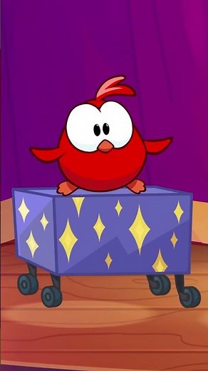 Learn colors with Om Nom's magical chicks #omnom #shorts