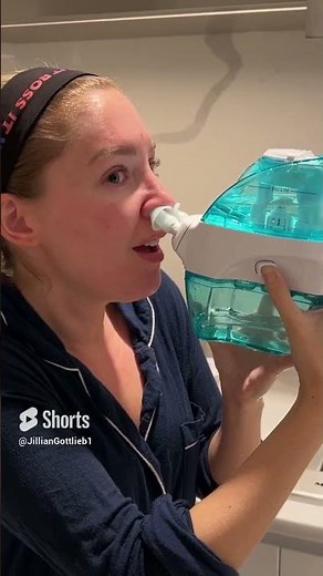 Trying a Navage Nose Cleaner