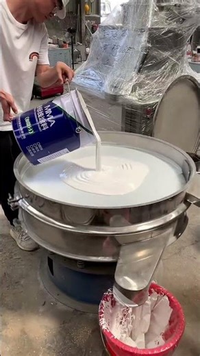 Paint filter vibrating screen, filter out impurities rotary vibrating screen