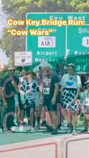 👟🐄 The Cow Key Bridge Run on Saturday, May 4 had a Star Wars theme. Runners crossed the 300-foot span that connects Key West and Stock Island. 📹 The Florida Keys & Key West #localmediamatters #bridgerun #cowkeybridge #keywest #floridakeys #maythe4thbewithyou #costumes #running #islandlife #keyslife | The Keys Weekly Newspapers