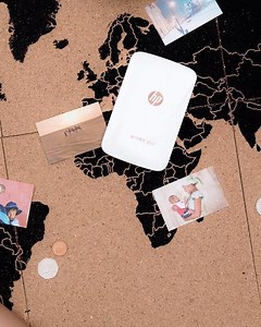 Cherish your best travel memories by creating your own world map with the HP Sprocket Plus. 🌍 http://hp.tl/6005D5czl | HP