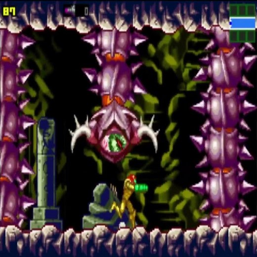 Metroid: Zero Mission - (GBA) - Boss #1 - King Worm