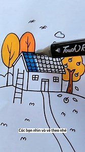 15K views · 112 reactions | Vẽ ngôi nhà của bạn cho mình biết nhé Bên em có dạy vẽ cho các bé bằng song ngữ tiếng anh hoặc tiếng việt | How To Draw | Facebook