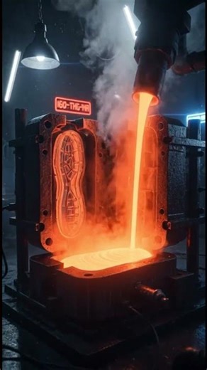 INSANE Sneaker Factory 🔥 Making the Most Satisfying Nike Style Shoes in 8K ASMR 👟🤯 #asmr #glowup