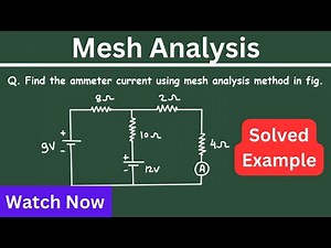 loop method circuit analysis | Electrical Engineering