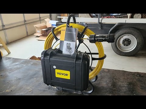 Vevor Pipe Inspection Camera Review Used for Water Well Bore-Hole Inspection.