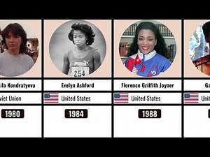 The Fastest Women in History: Every Olympic 100m Gold Medalist (1928 - 2024)