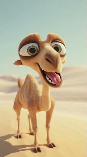 Cute Camel Adventure | Viral Kids Reels | WonderChildReels