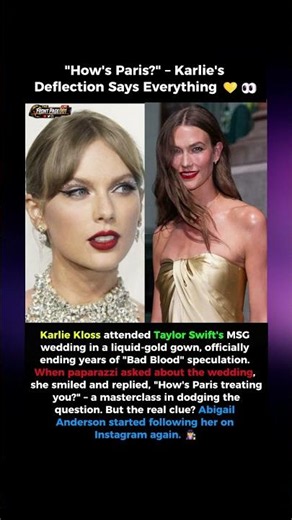 Karlie Kloss Attends Taylor Swift's Wedding: The Feud Is Officially Over