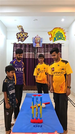 csk vs kkr ipl table top cricket🏏 #cricket #creativesurvival #cricketshorts #cricketlover #csk #kkr