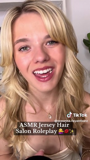 ASMR Jersey Hair Salon Roleplay