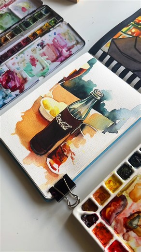 How I Paint Loose Watercolor: Step-by-Step Tip