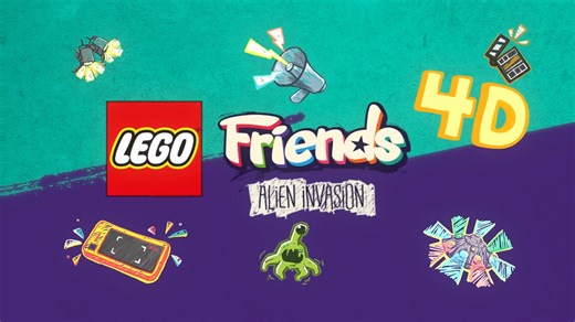 The ALL-NEW 4D Movie Friends: Alien Invasion is almost here! Check out the trailer before it hits our big screen this Friday  | Legoland Discovery Center | Facebook