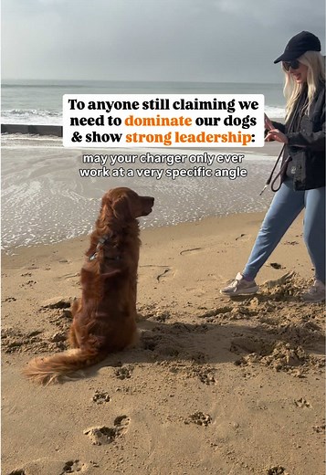⚠️ Very often, people explain reactive behaviour or resource guarding by saying the dog “needs a stronger leader” or “you’re not dominate enough.” This is absolute nonsense. Dogs aren’t challenging you because you’re a weak leader; they’re fearful, frustrated or trying to protect themselves or you. A strong leader doesn’t need to physically force subordinates into towing the line. But also, dogs shouldn’t be our subordinates anyway. The fact that this myth persists says a lot about how some huma