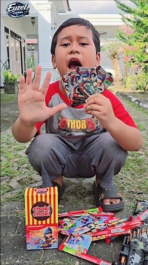 Buka Choki-Choki Boboiboy isi Kartunya Bikin Kaget!!😱😱