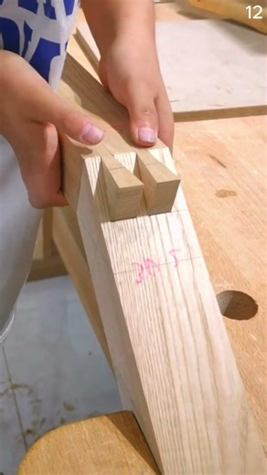 Wood bonding with arbitrary angle results #shorts #wood