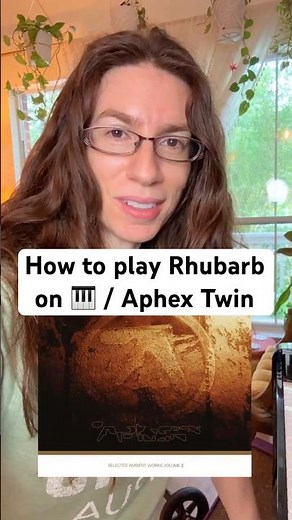 How to play Aphex Twin "Rhubarb" chords #aphextwin #pianotutorial