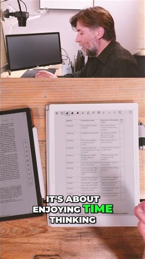 Supernote Manta: Slow Down and Enjoy Thinking #shorts