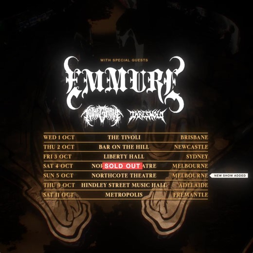 70 reactions · 3 comments | Sydney! You guys are incredible! Tickets are on sale now and selling FAST for our 25 year anniversary show at Liberty Hall on October 3rd with special guests Emmure (USA), To The Grave & Threshold. | I KILLED THE PROM QUEEN | Facebook