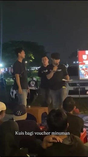 Kuis bagi Voucher gratis Minuman di Nobar Indonesia vs China