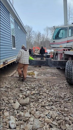 Custom Modular Home Install on Lake Erie
