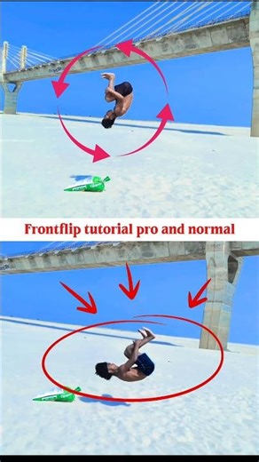 Frontflip tutorial 👈 aviod thease error ❌ easy guide ❤‍🔥😱 #shorts #backflip #frontflip #gymnast