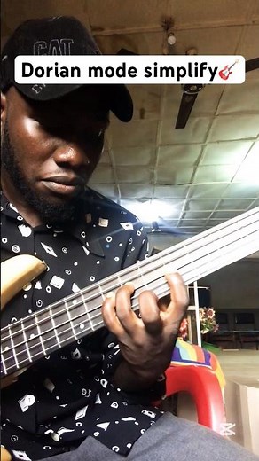 The Dorian mode -an easy way to play it