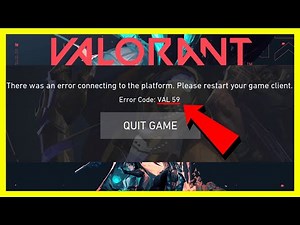 How to FIX Valorant Error Code VAL 59 (2026 FIX)