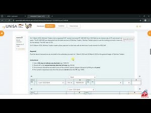 2024 S2| FAC1501 Assessment 2| Part 3|General Ledger Accounts | Bank Account