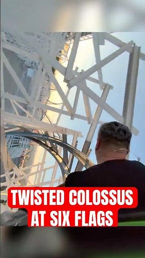 TWISTED COLOSSUS COASTER AT SIX FLAGS MAGIC MOUNTAIN (2026)