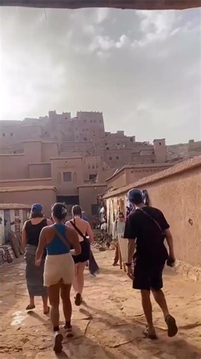 Exploring Ancient Kasbah, Ait Ben Haddou, Morocco, Intrepid Travel from Leah D. 🇲🇦