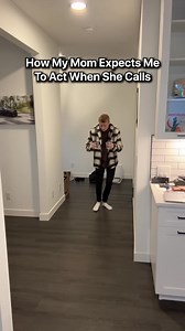 How My Mom Expects Me To Act When She Calls | Luke Davidson