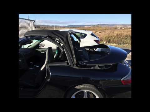 Porsche 996 cabrio DIY. Soft Top Hydraulic Fluid refill