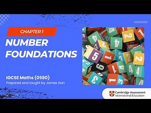 IGCSE Maths (0580) - Chapter 1: Numbers Foundation