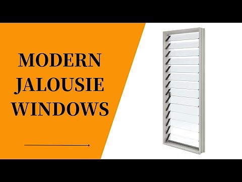 Modern Jalousie Windows: A Stylish Update for Your Home Design | Wellste