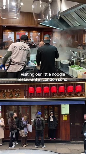 Noodle Inn London Soho - Open 12pm - 10pm! #noodleinnuk #handpullednoodles #fyp #londonsoho #soho
